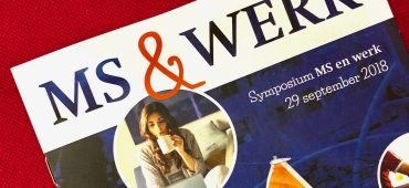Programmaboekje van symposium MS en werk